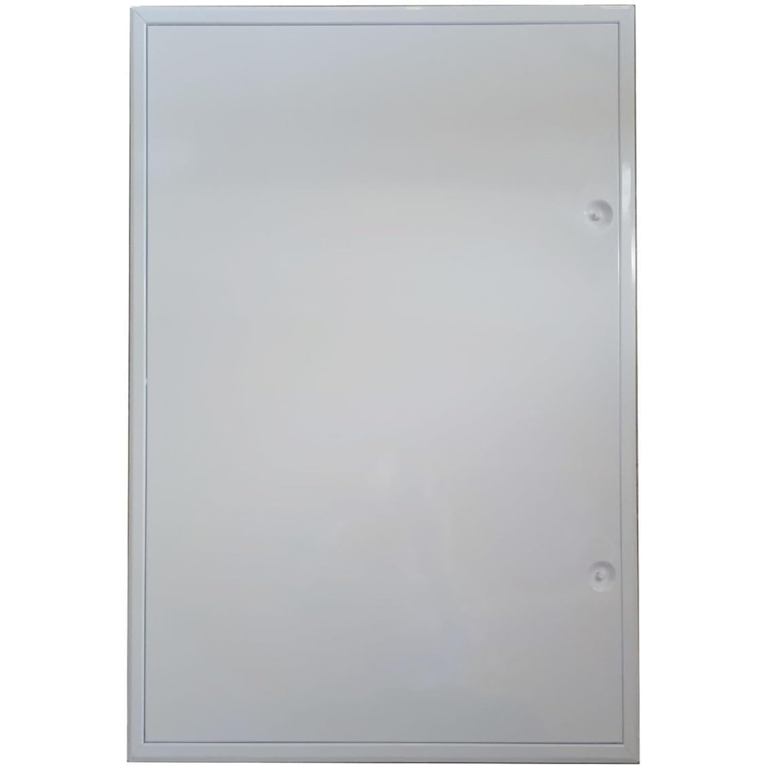 Revisionsklappe Softline 600 x 1000 mm weiß "The White Edition" mit Vierkantverschluss für Wand- oder Deckeneinbau