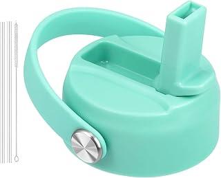 Straw Lid Compatible with Hydro Flask Wide Mouth Water Bottle