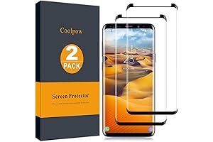 Samsung Galaxy S8 Plus Screen Protector Case Friendly, Anti-Bubble, 3D Curved