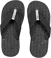 Chinelo Ortopédico Masculino Stilloflex Antiderrapante para Esporão e Fascite Plantar Anatomico Palmilha Massageadora - Preto