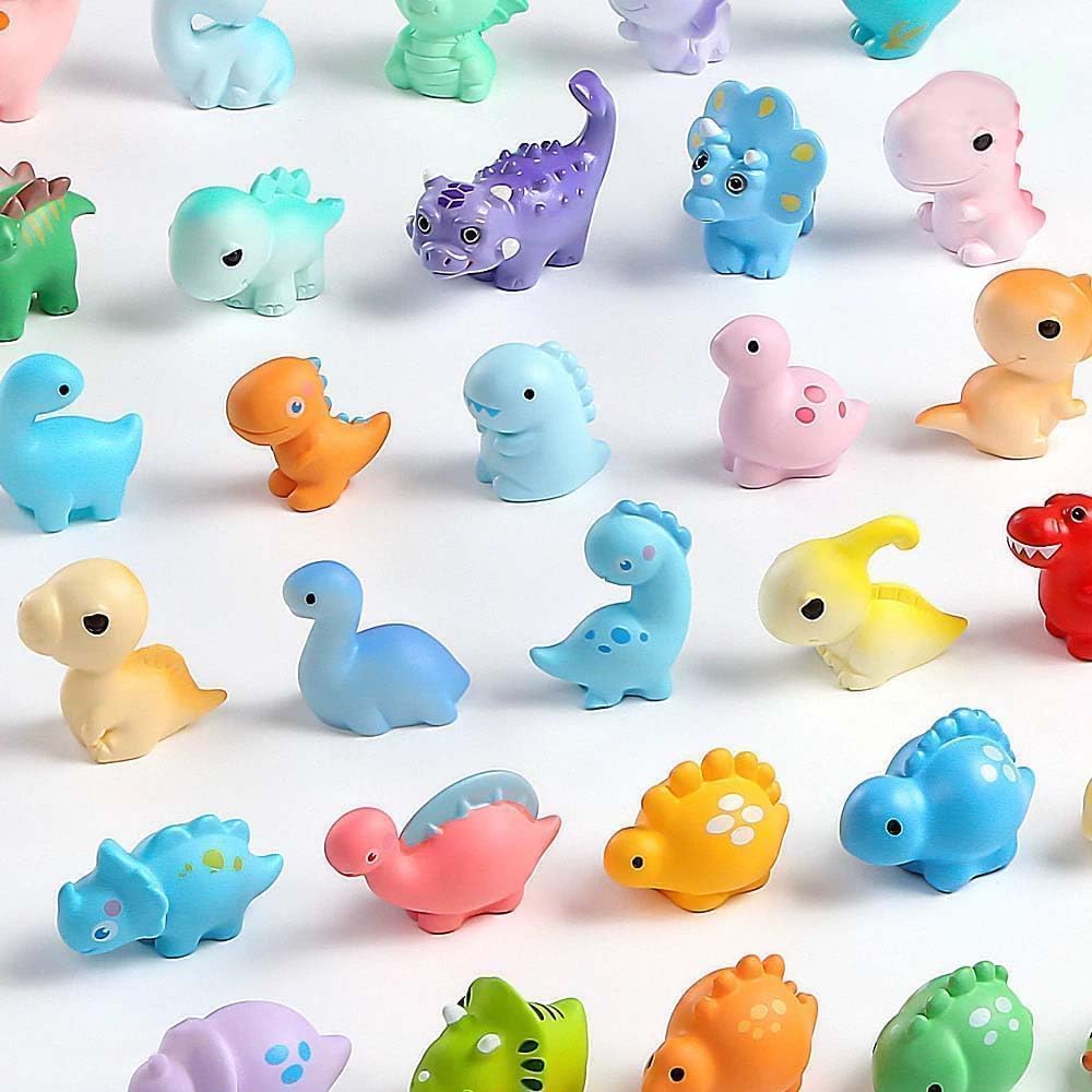 GW Box 20 Pcs Mini Dinosaur Figurines Mini Resin Dinosaur