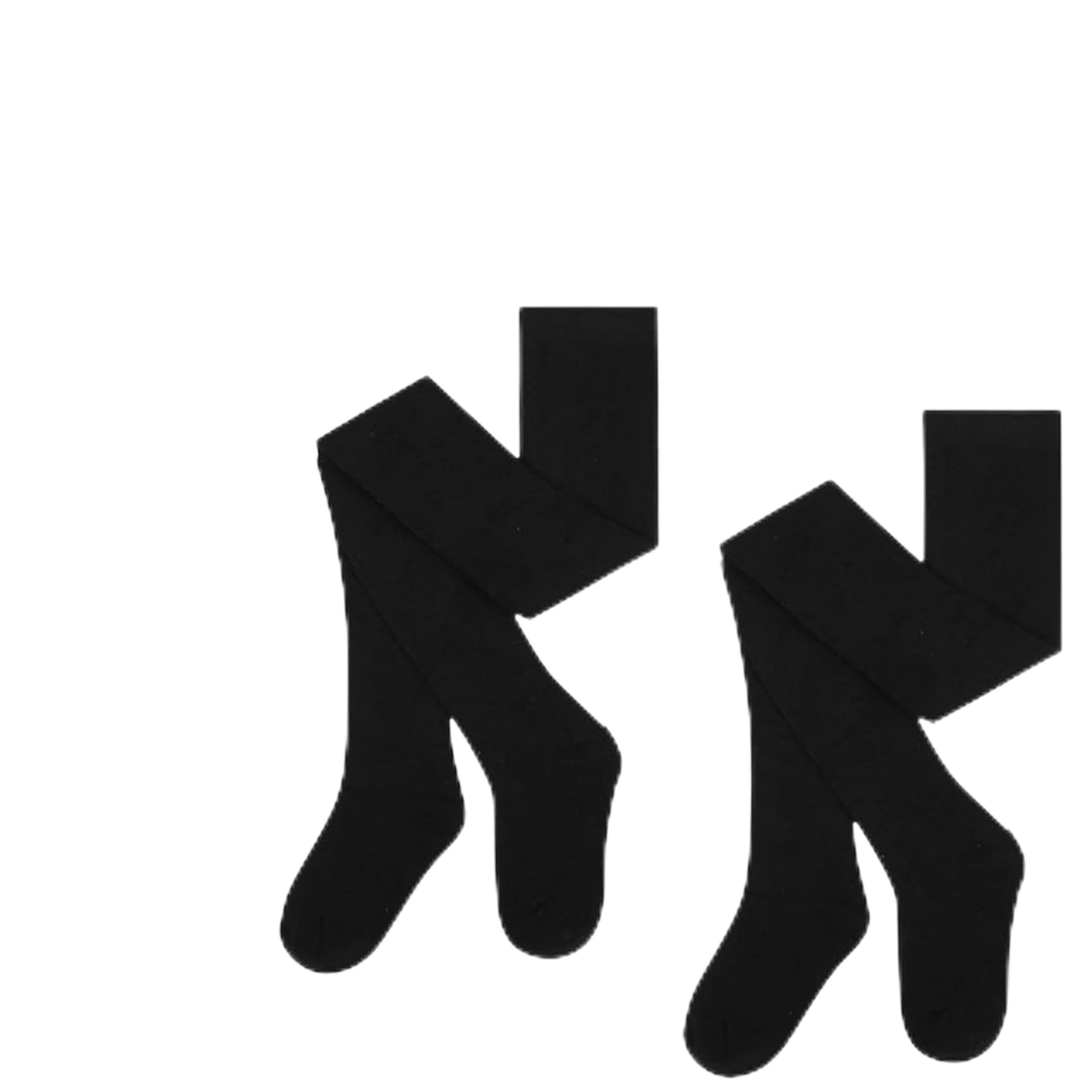 Le11 Girls Black 3 Pairs 3 Pairs Multibuy Cotton Rich Plain Tights (As8, Age, 15_Years, 16_Years, Regular, )