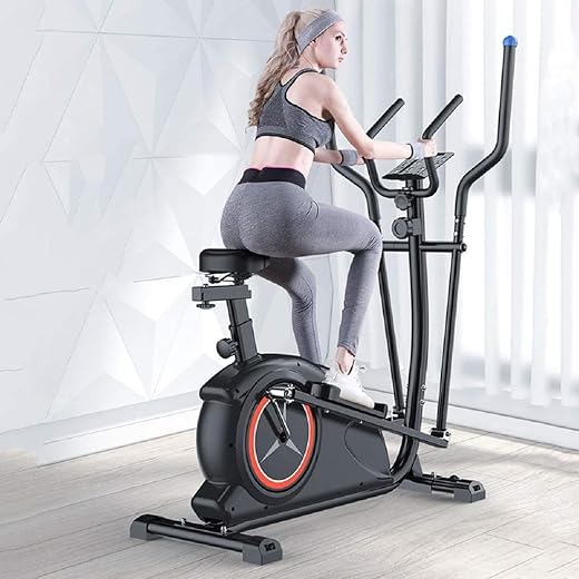 IRIS Fitness 2-in-1 Upright Elliptical Exerciser
