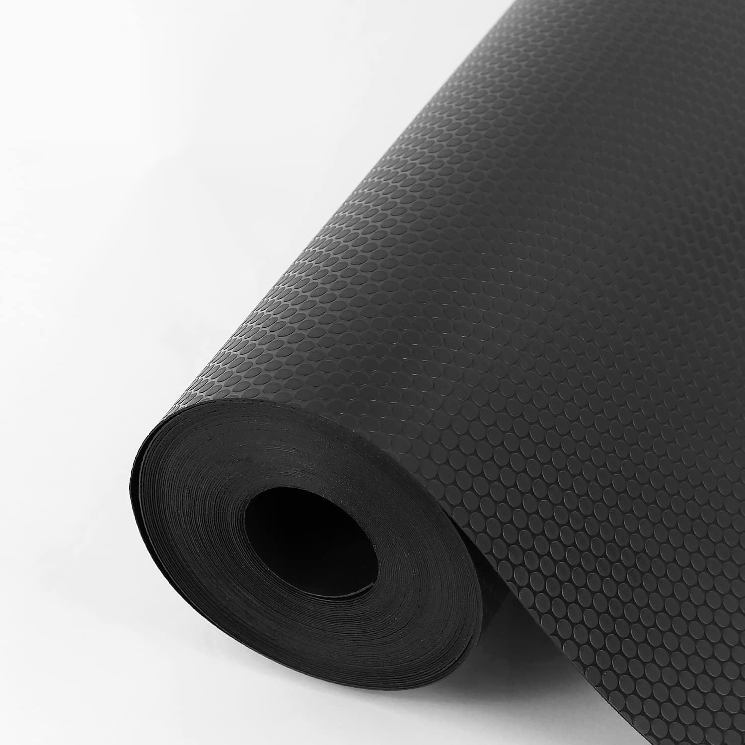 Revêtement d'étagère de cuisine noir tapis tiroir plastique EVA