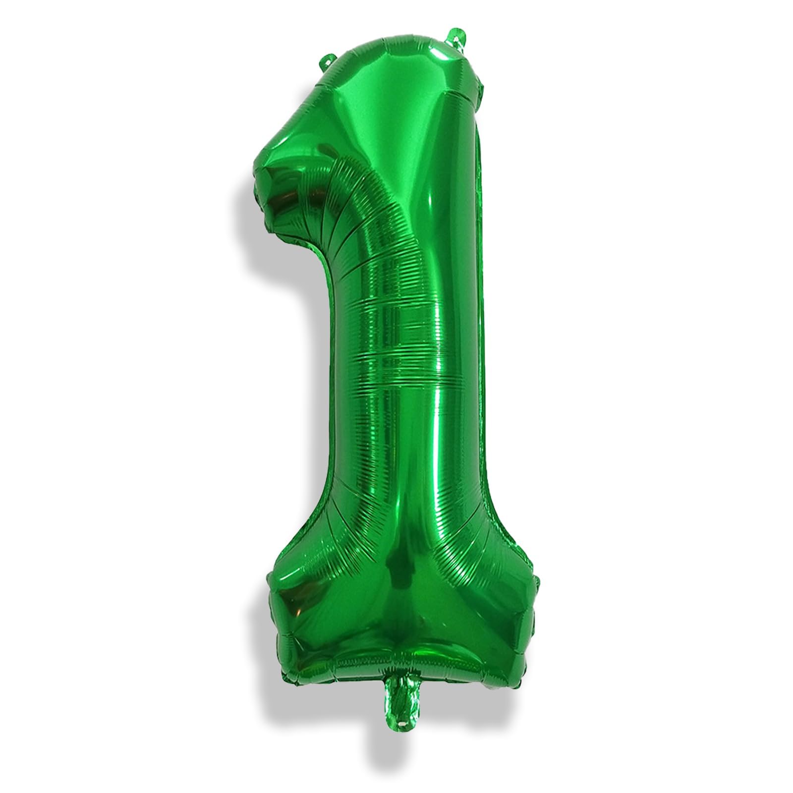 1. Geburtstag Luftballon Deko für Junge, 40 Zoll Grün Helium Zahl 1 Luftballon, Riesen Folienballon Zahlen 0-9 Ballon für Kinder Mädchen Geburtstag Babyparty Party Deko Jungle Dino Party Dekoration