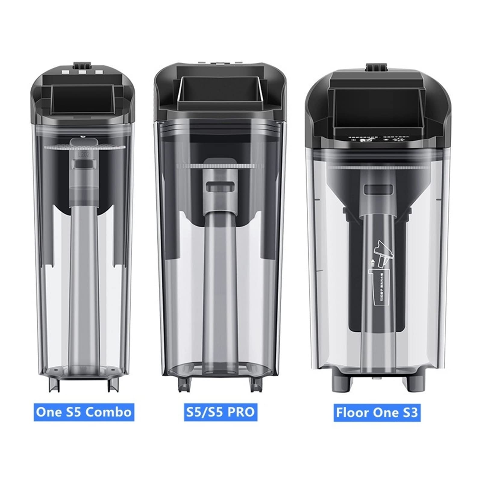 Réservoir D'eau Propre Et Réservoir à Déchets Pour Tineco Floor One S5 Combo - Capacité 0.5L, Compatible