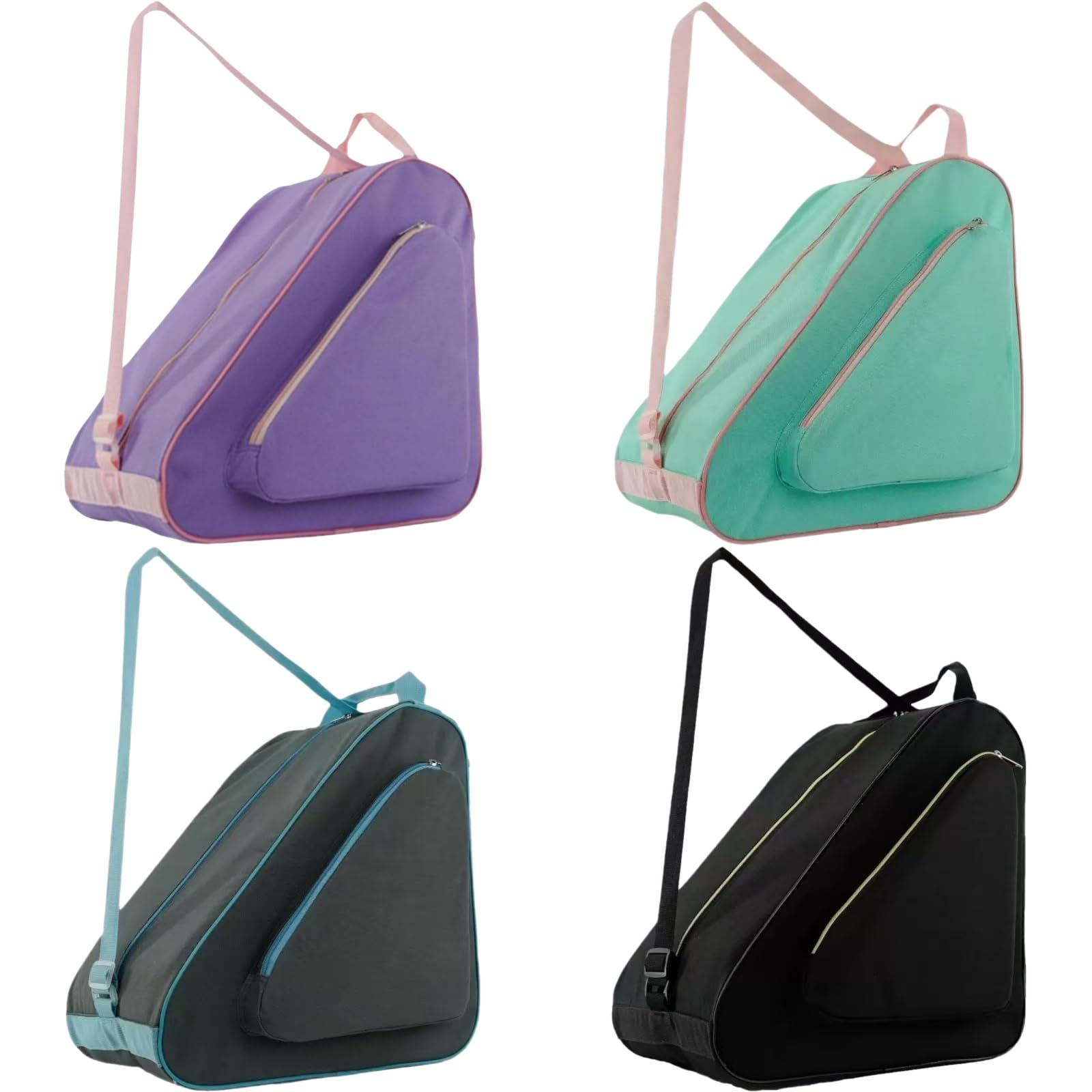 Genérico Bolsa para Patines de Ruedas, con Correas Ajustables, portátil e Impermeable - Bolsas para Patines de Ruedas para niñas, para Equipos de esquí, Equipos Deportivos