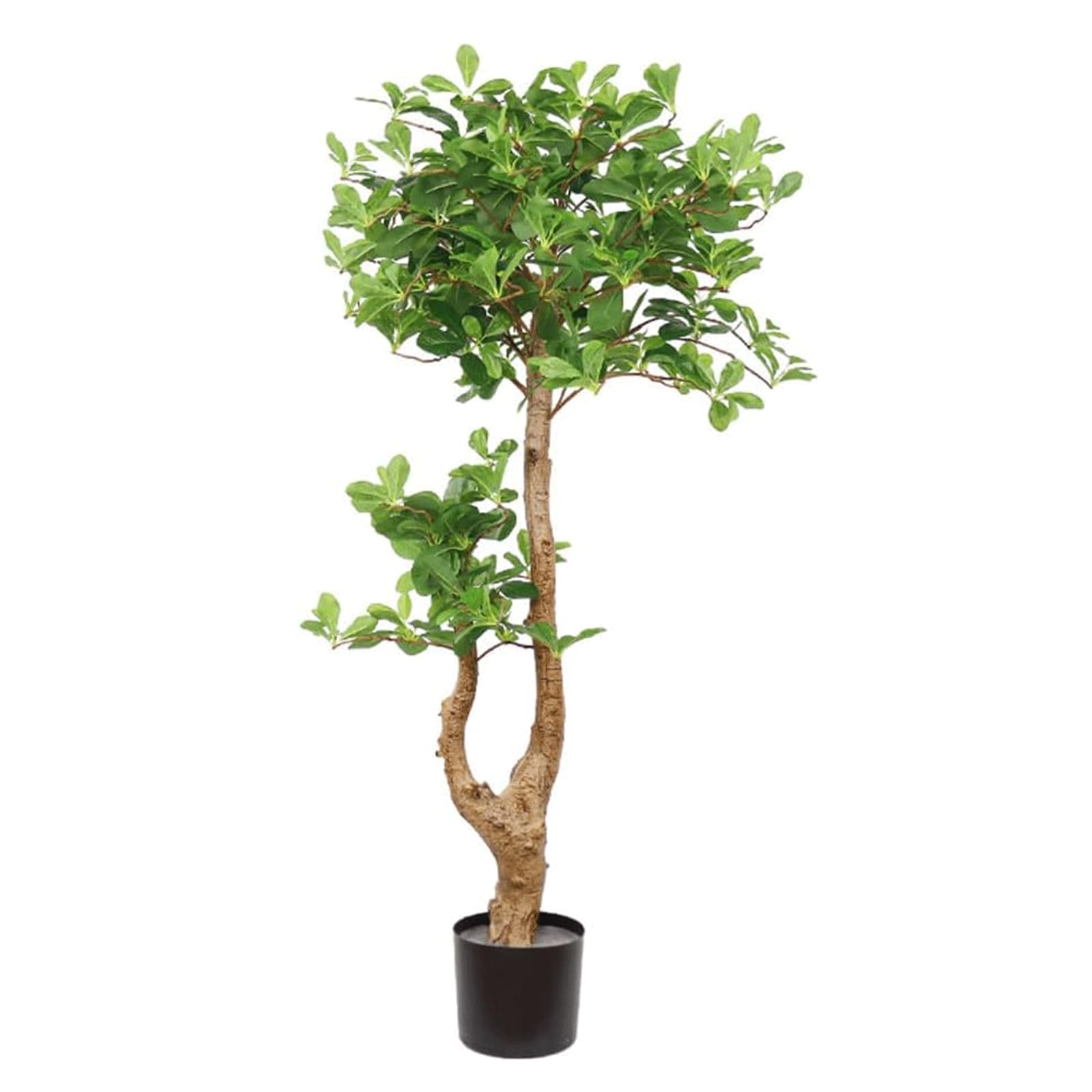 AYCDL Artificial Trees Artificial Trees 130cm/4.2ft Fake Tree Indoor Outdoor Landscaping Simulation Tree For Home Fake Plants Decor fine Decor