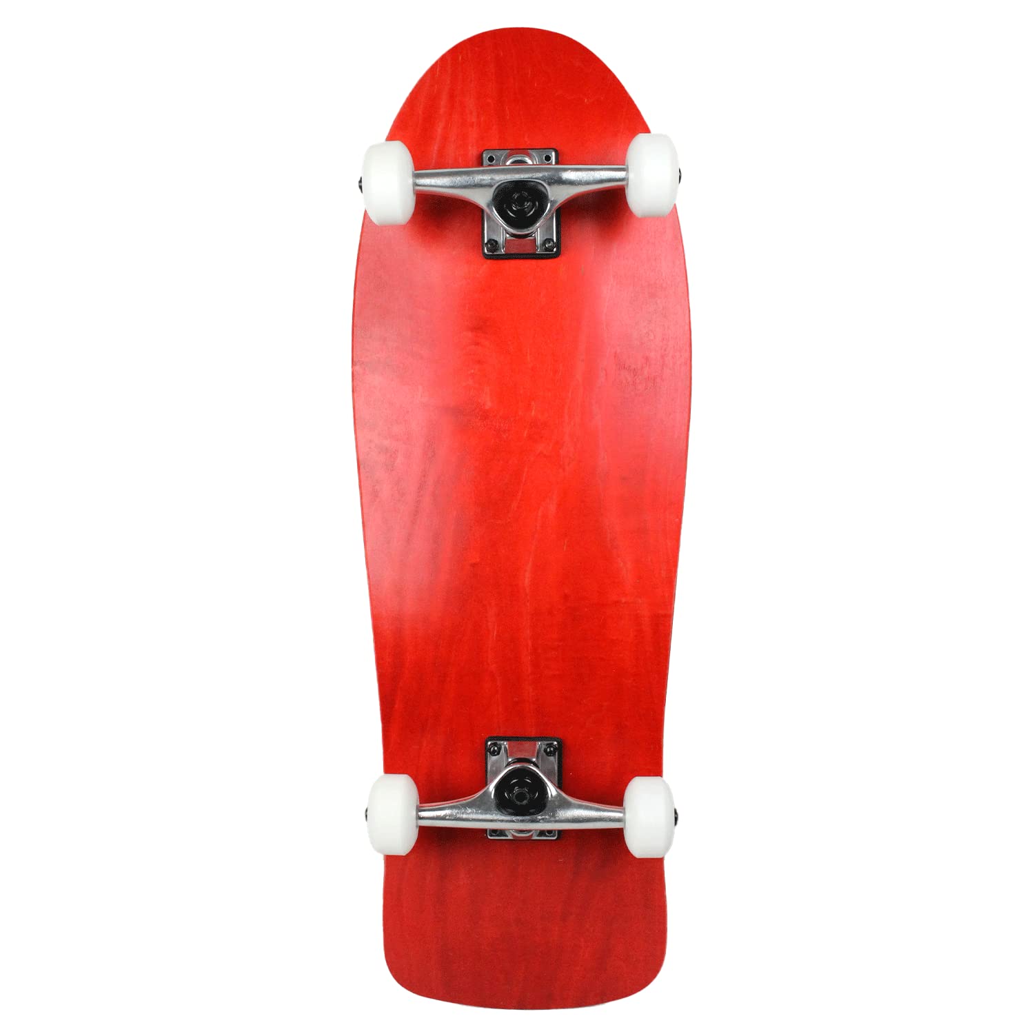 Moose SkateboardsOld School 10" x 30" Stained Red Blank Skateboard Complete