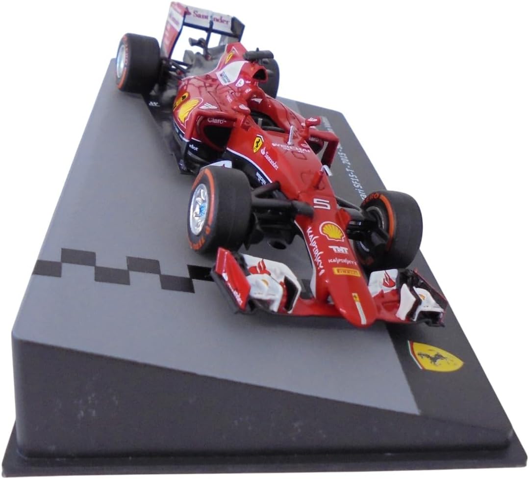 OPO 10 - Formula 1 car Compatible with Ferrari SF15-T - 2015 Sebastian Vettel 1/43 Scale - F1F3