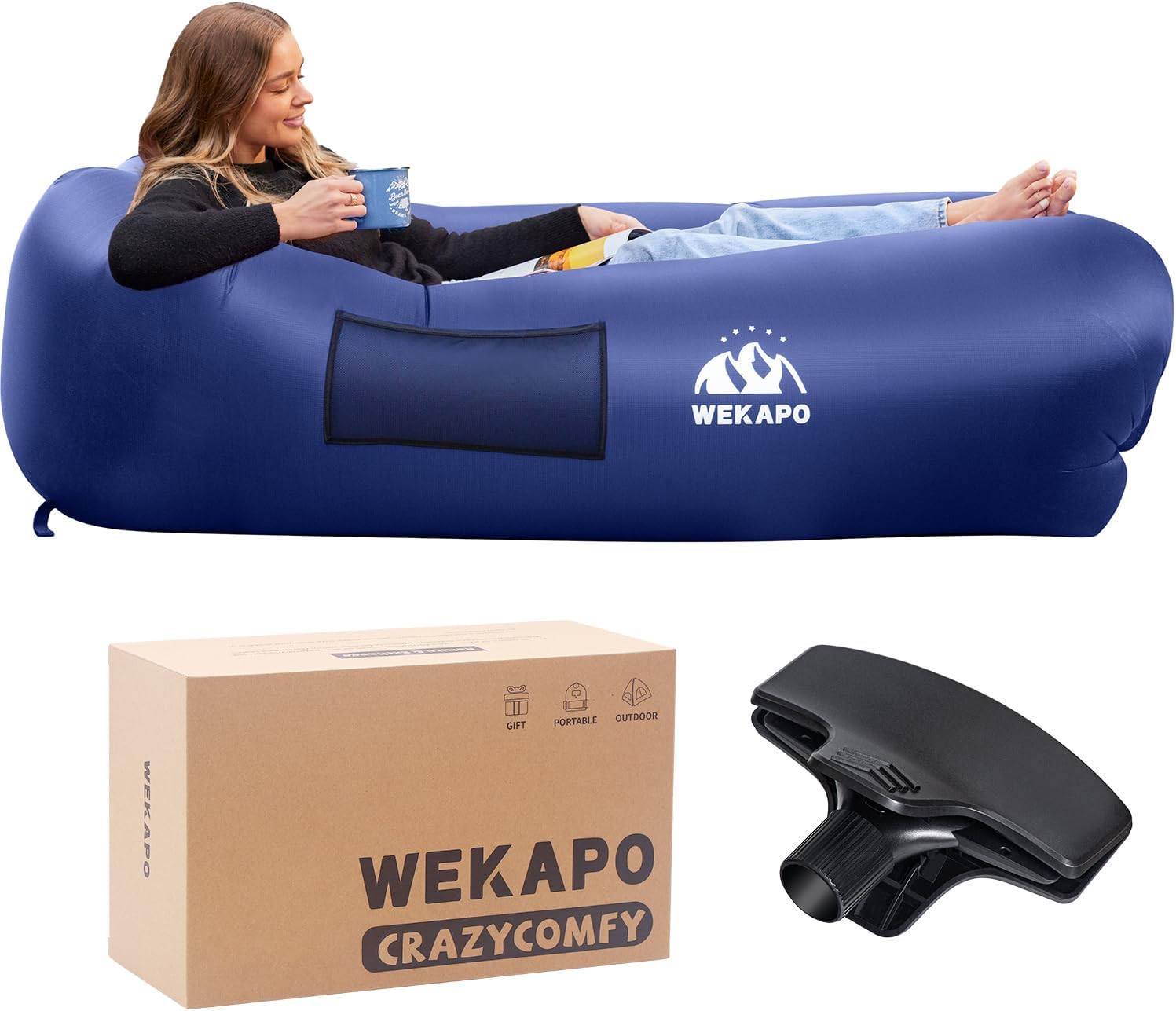 WEKAPO Inflatable Couch - Easiest Setup