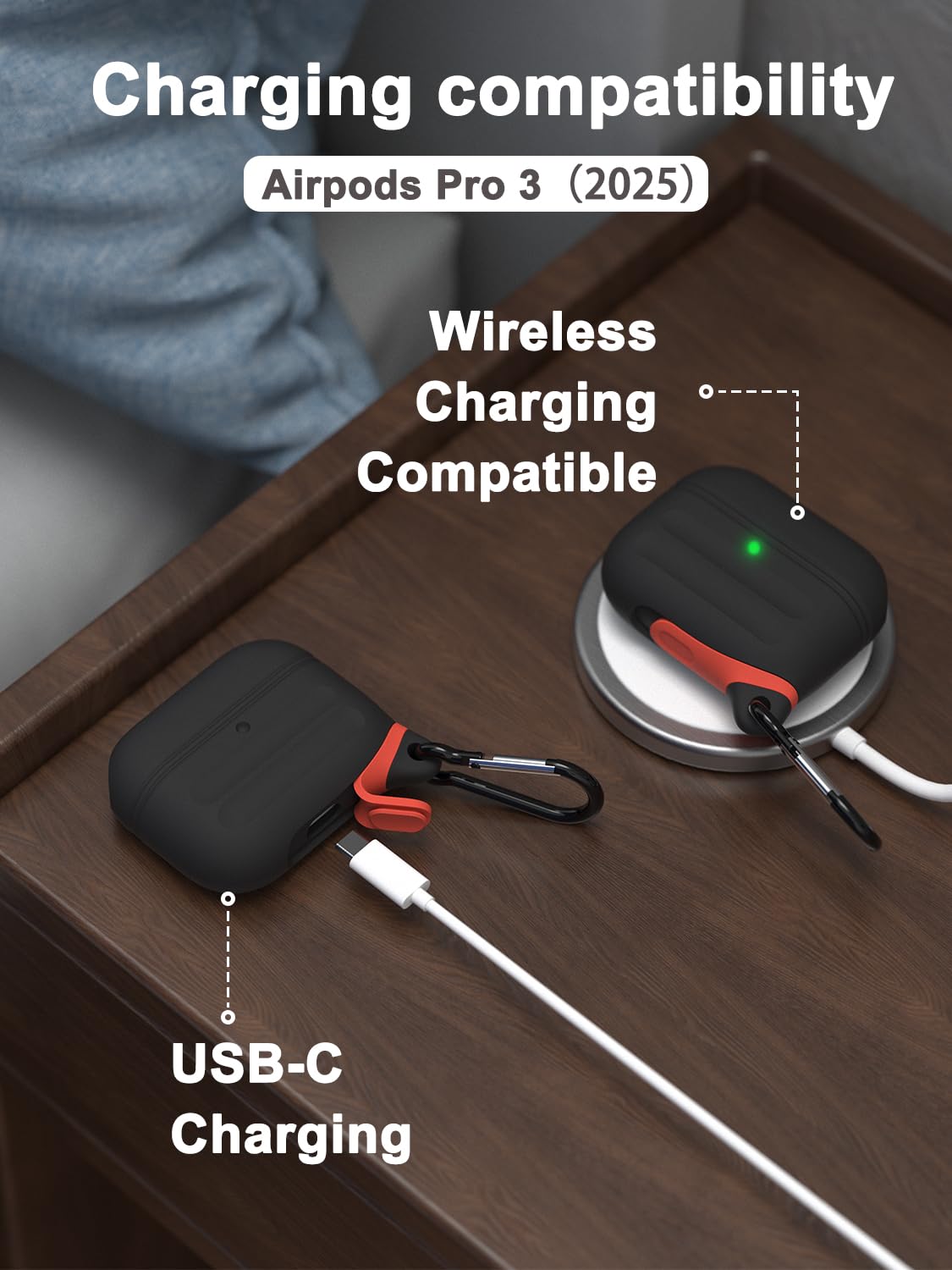 Amazon.com: for AirPods Pro 3 Case Silicone - Waterproof