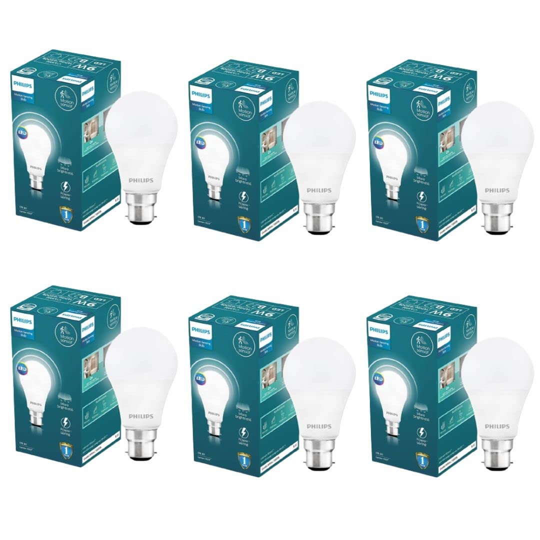 PHILIPS Motion Sensor B22 LED Bulb Motion Sensor Light for Home