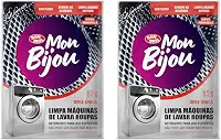 Limpa Máquina De Lavar Roupas Mon Bijou Sachê 80g - 2 Unid