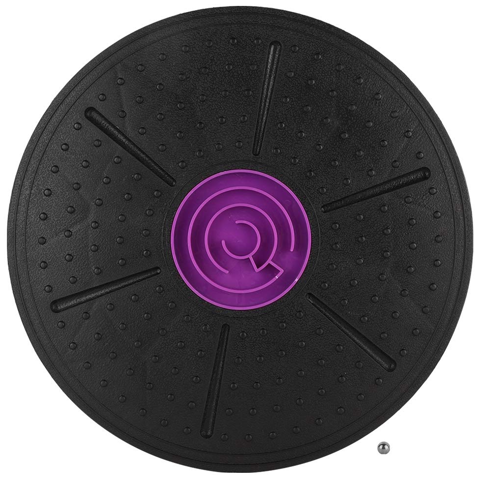 Purple Labirynt Wobble, Board Yoga Trening Fitness Balance Balance Chybotanie Ćwiczenie Stabilność Dysk