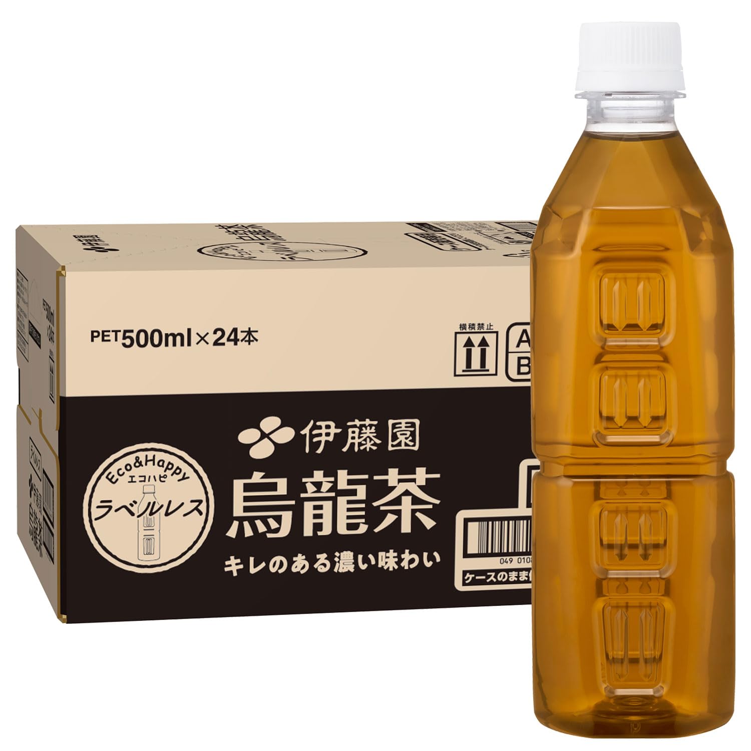 【Amazon.co.jp限定】 伊藤園 烏龍茶 ラベルレス 500ml 24本…