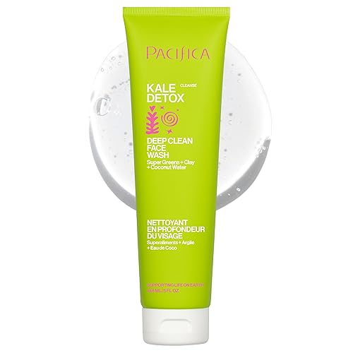 Vista 95 de Pacifica Lavado facial Sea Foam Mini tamaño de viaje, cuidado de la piel, limpiador espumoso suave diario, removedor de maquillaje, limpiador