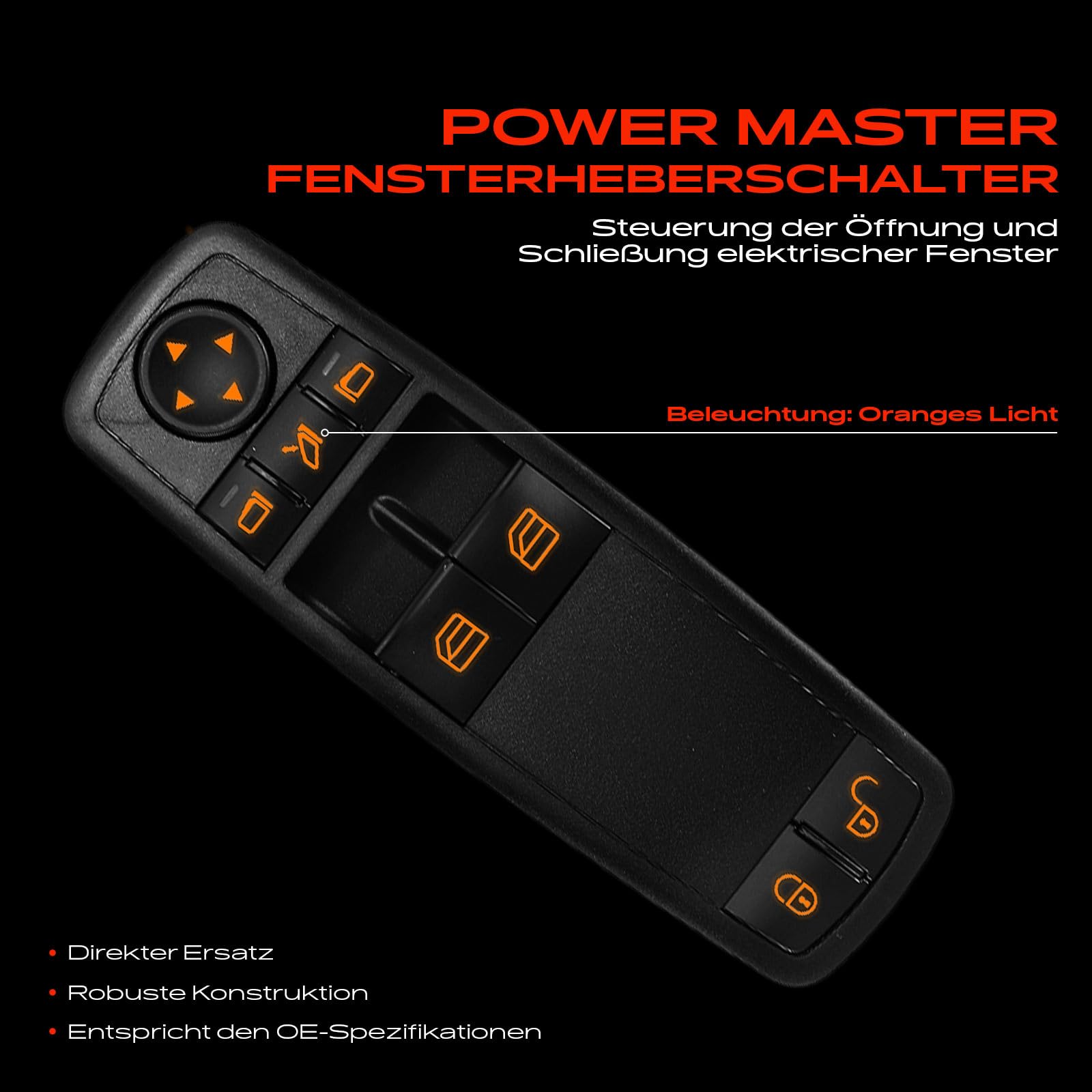 Frankberg Fensterheberschalter Vorne Links 1698206510