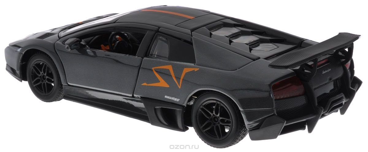 Bburago - 1/24 Murci lago LP 670-4 SV China Limited Edition (Grey