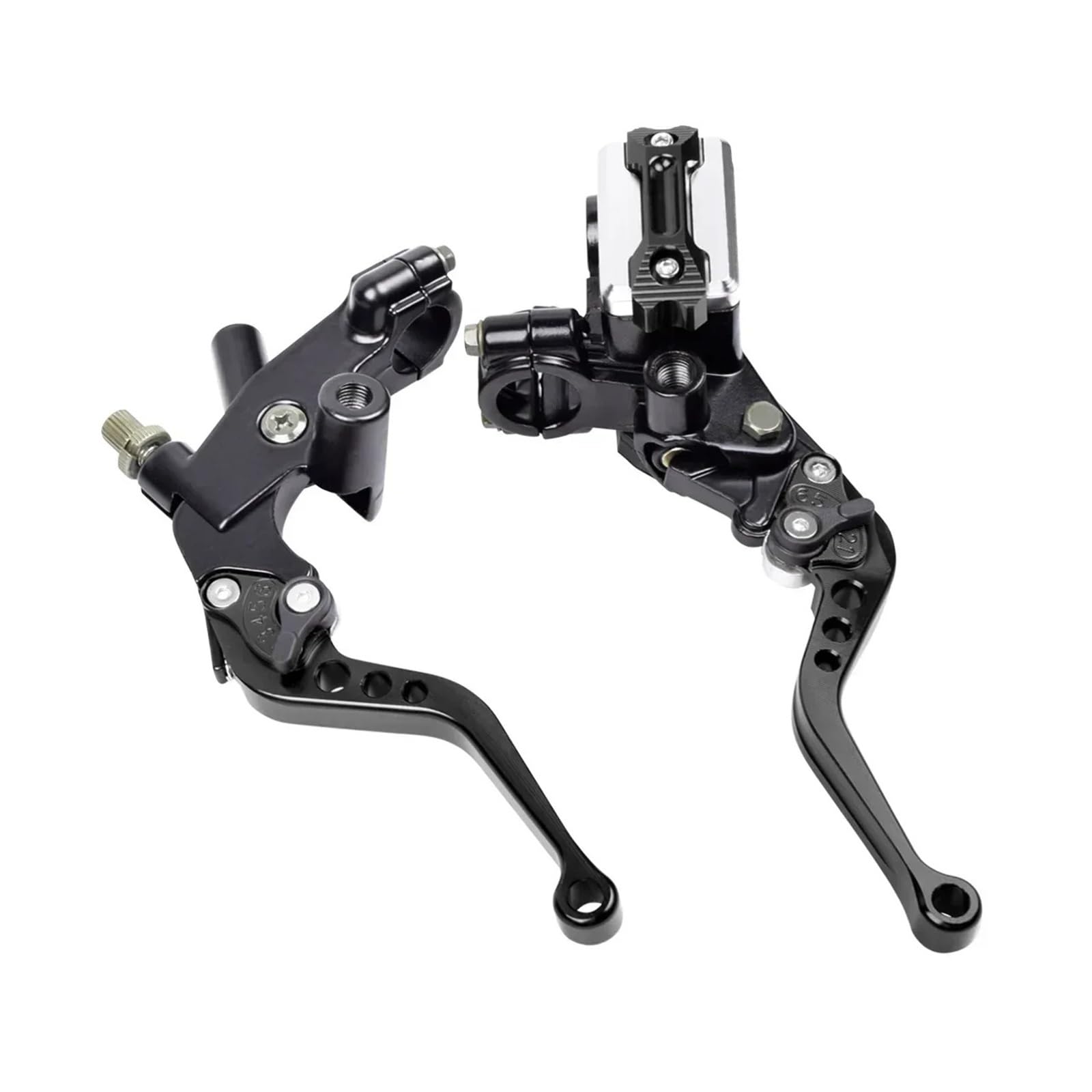 KTEBNWOSD Universal Motorcycle Brake Master Cylinder 22MM Hydraulic Clutch Lever Adjustment Brake Clutch Handle for Ho&nda for Ya&maha Brake Clutchs Levers