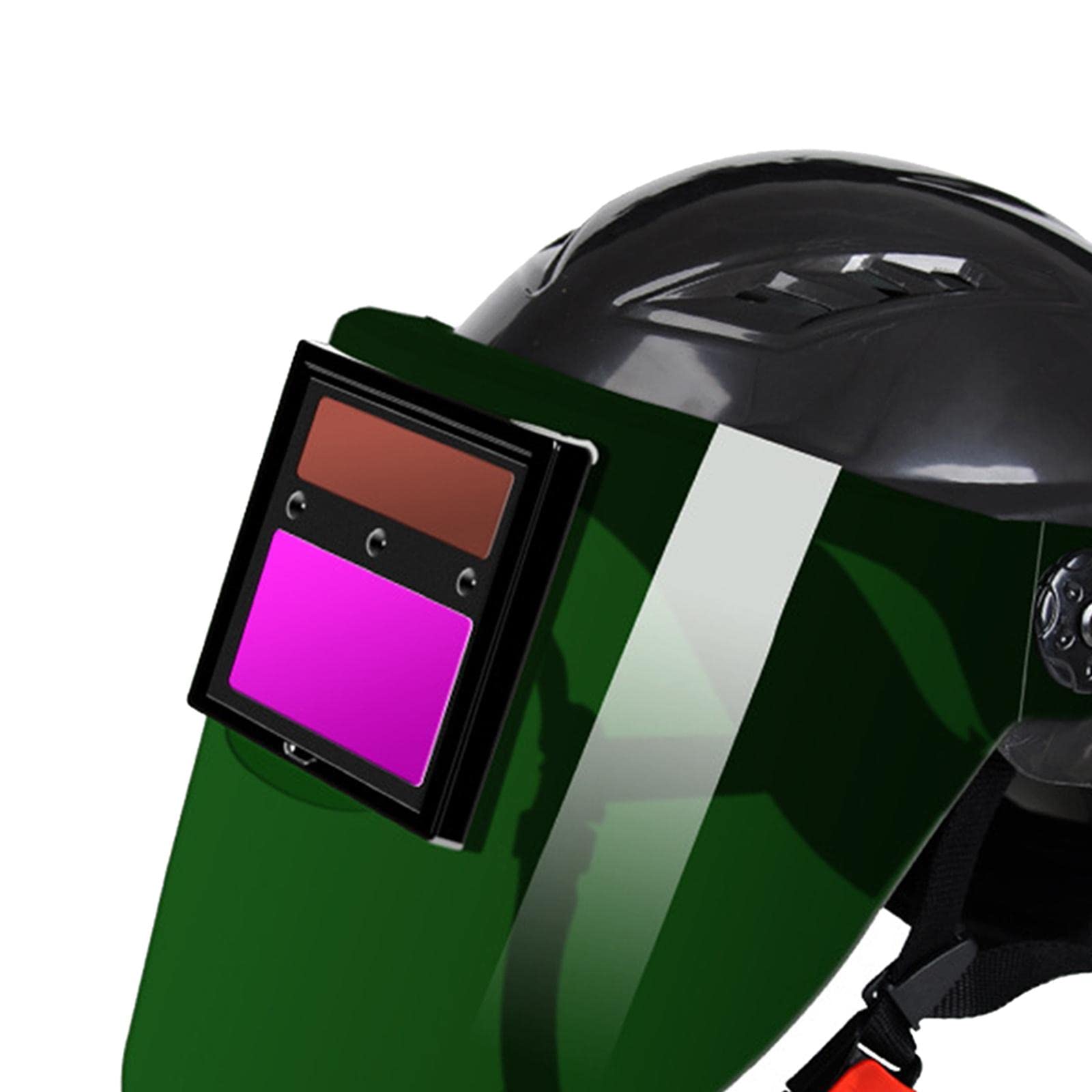 Casco de Soldadura Automático Fabricado en Policarbonato (PC). Pantalla de Soldadura con Oscurecimiento Automático Y Protección Térmica para Soldadura, Translúcido