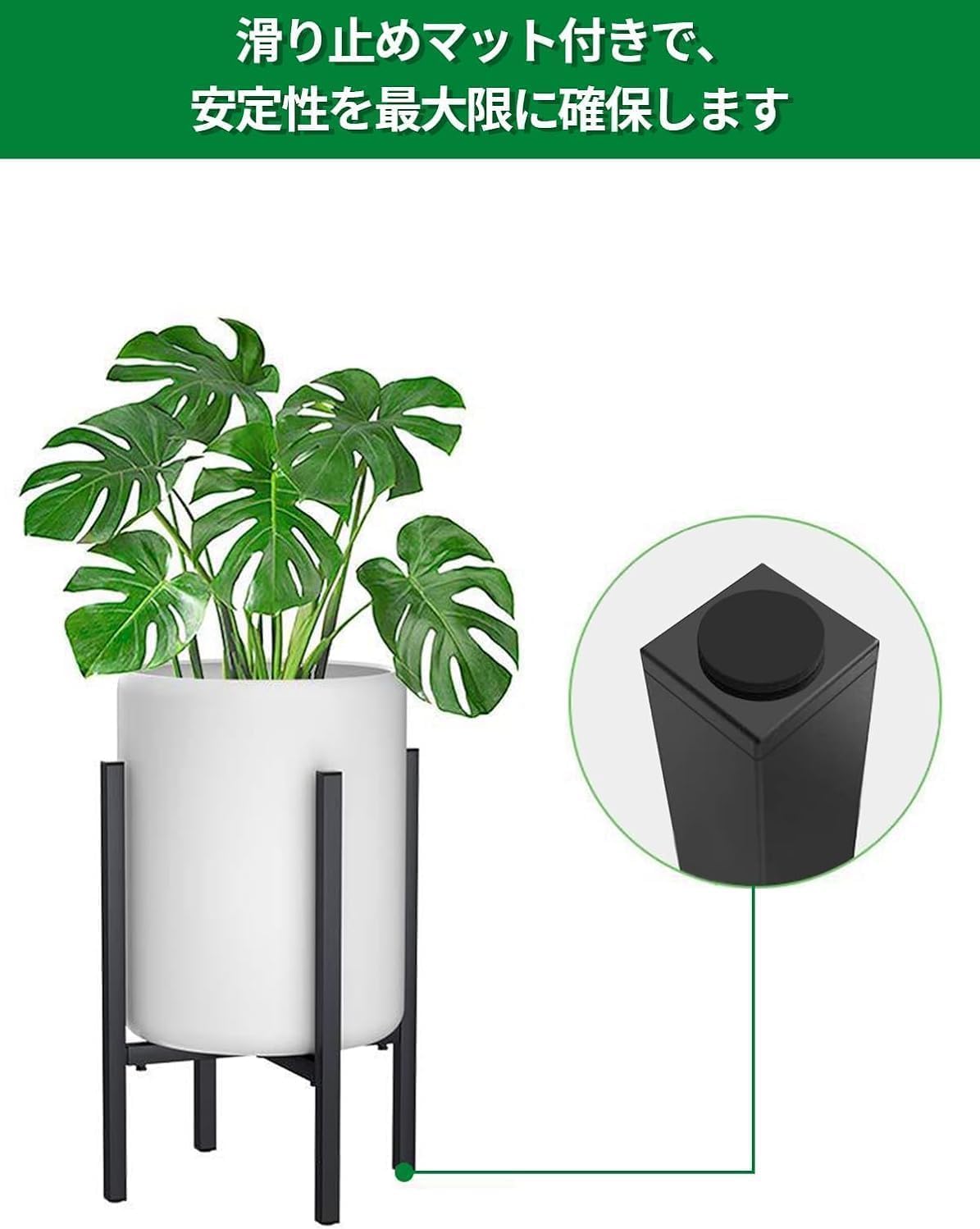 Amazon.co.jp: ZMZZZX フラワースタンド プランタースタンド 移動花台