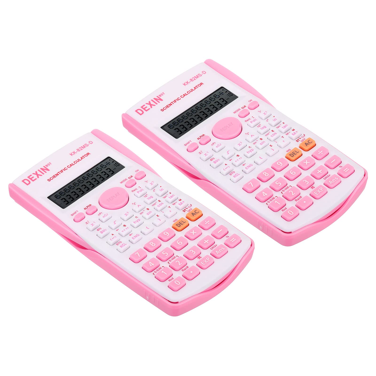Calcolatrice Scientifica Hsthe Sea - 240 Funzioni, Display Doppia Riga | Rosa, Portatile