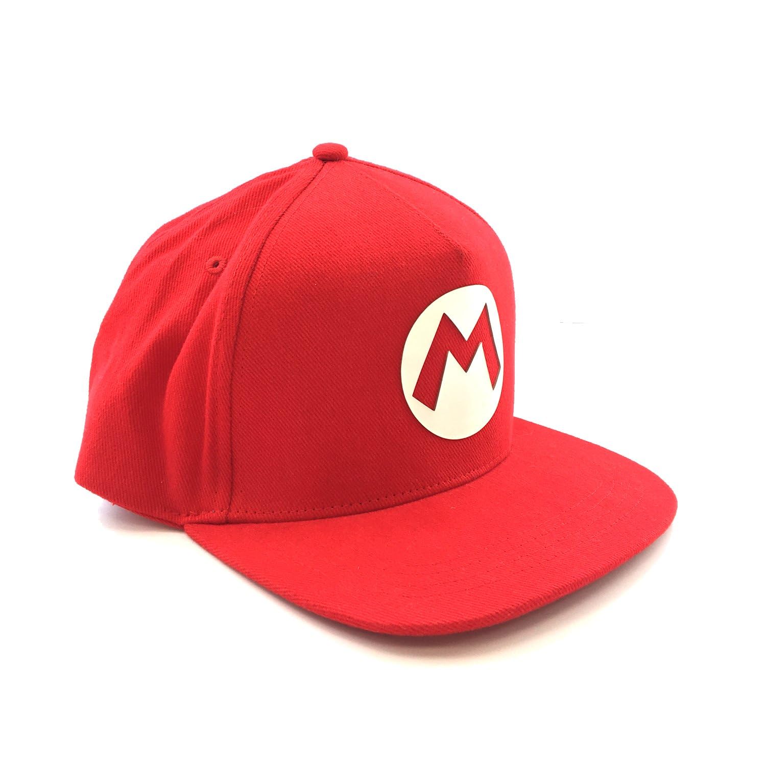 Nintendo Gorra Super Mario roja | Talla única 58 cm | Unisex | 100% algodón, Rojo, Ver descripción