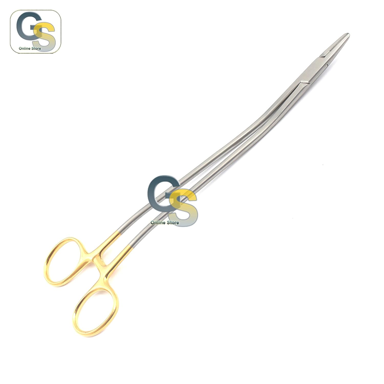 G.S SAROT Needle Holder, TC, 20CM/8", Solid Jaws Best Quality
