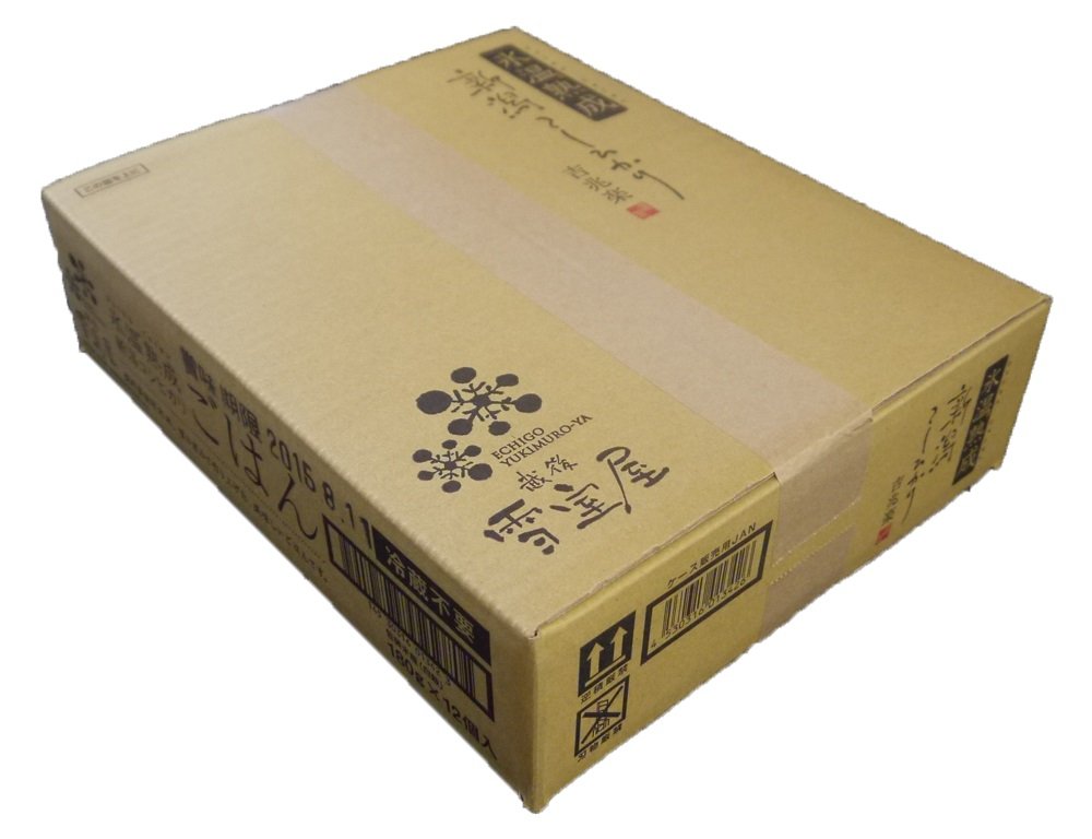 Amazon | 吉兆楽 越後雪室屋 氷温熟成新潟こしひかりパックごはん 180g