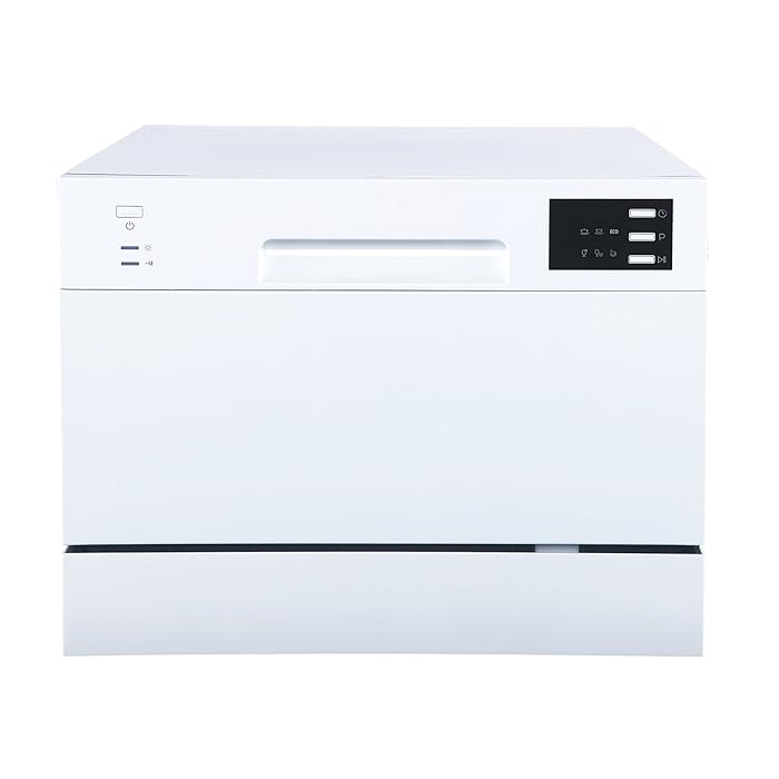 Buy SPT SD2225DW Compact Countertop Dishwasher/Delay StartEnergy Star Portable Dishwasher with