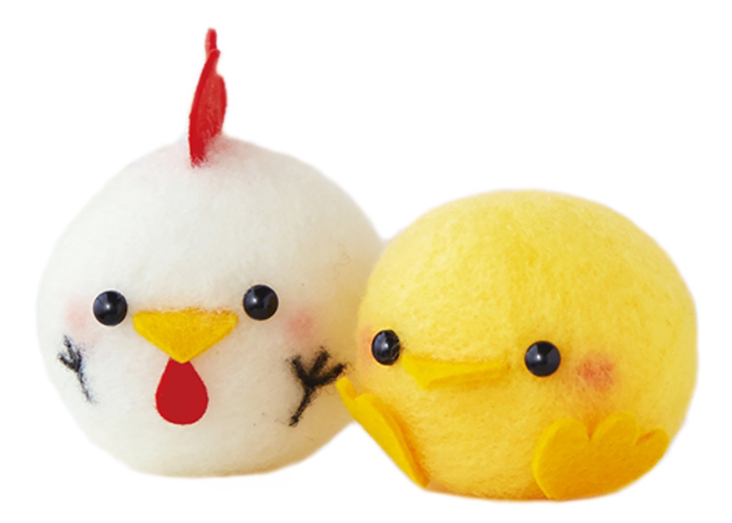 ✿羊毛フェルト✿MAKI様✿ふわふわくまさん✿ニワトリさん✿ヒヨコちゃん追加✿ ✿羊毛フェルト✿MAKI様✿ふわふわくまさん✿ニワトリさん