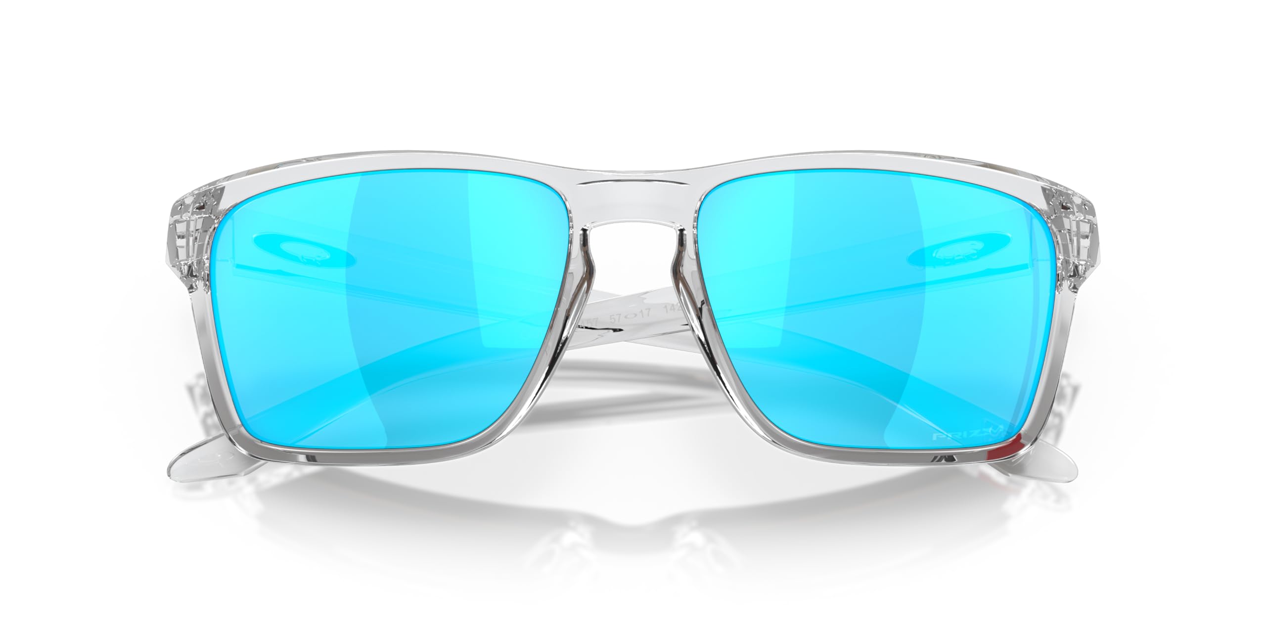 Oakley Unisex - Adulto Oo9448-0457 occhiali da sole Not Applicable, Zaffiro Lucido/Prizm Sapphire, 57/17/142