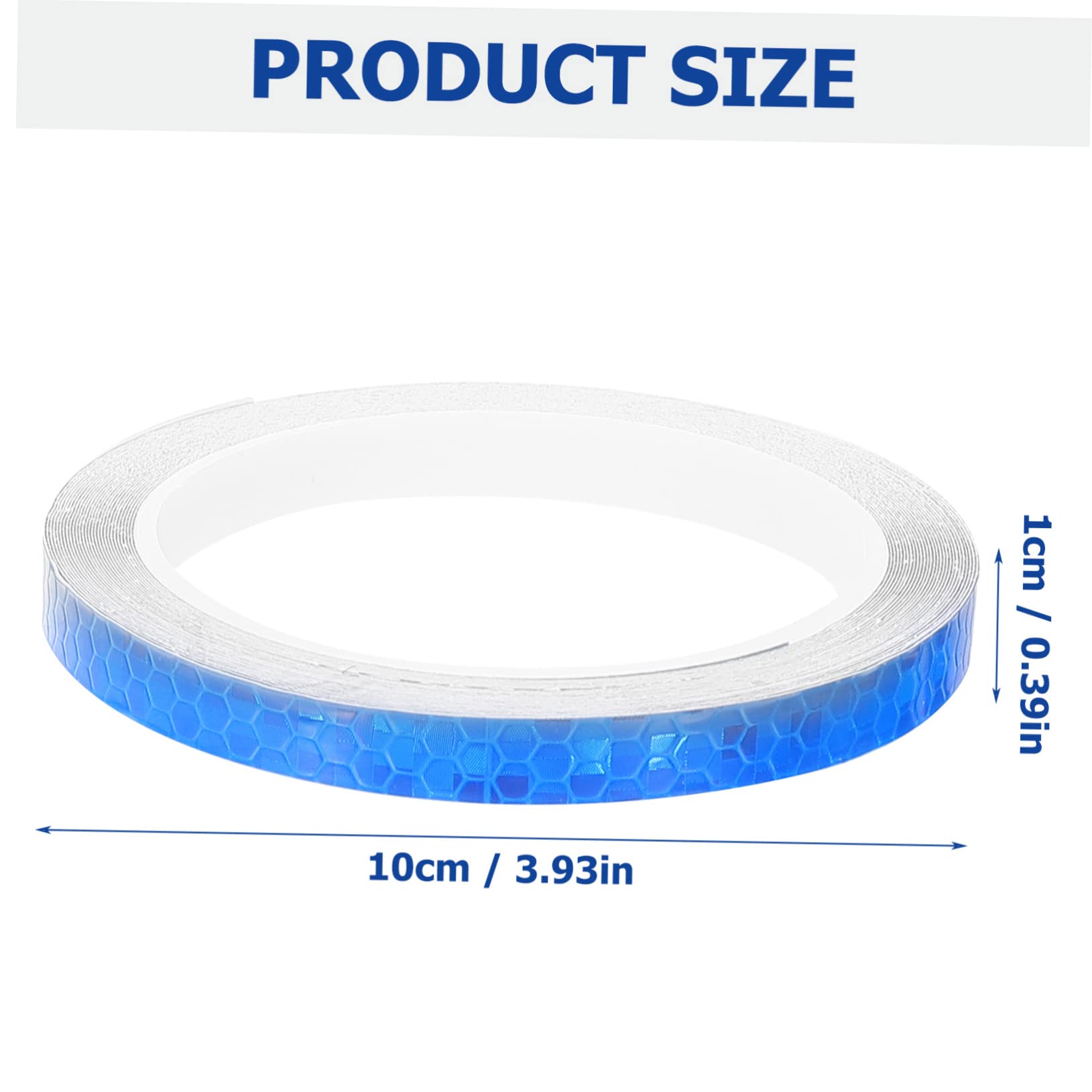 BESPORTBLE 7pcs Reflective Bike Stickers Warning Reflective Tape for Bicycle Decoration