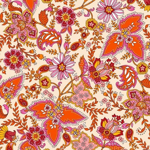 Dashwood Studio Cotton Lawn Fabric Ecru - per Meter