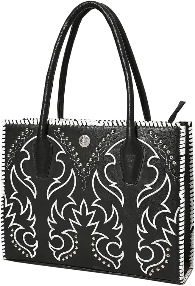 American Darling Tote Genuine Leather Women Bag Western Handbag Purse | Travel Bags