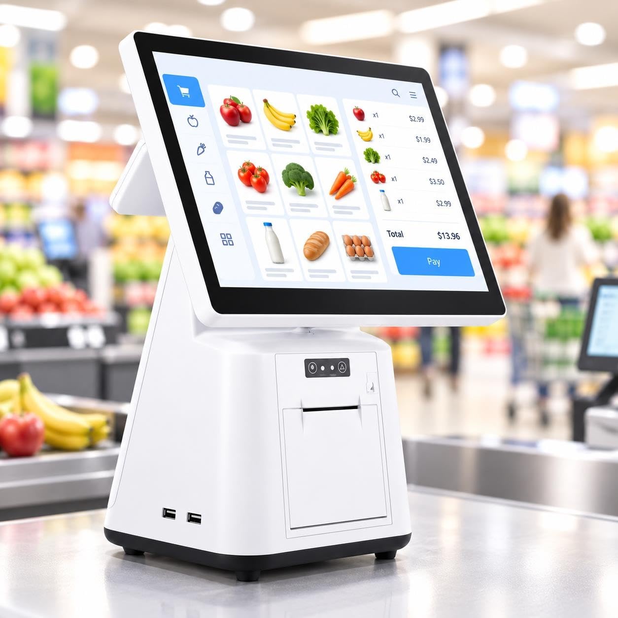 Terminal POS for restaurantes minoristas
