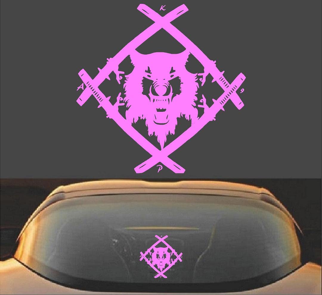 Amazon.com: Xavier Wulf Hollow Squad Vinyl Decal Sticker (15 x 15