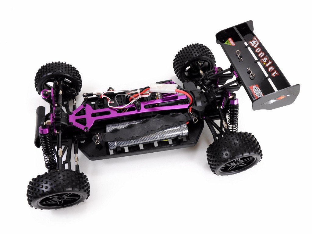 Amewi 22031 - Buggy Booster, macchinina radiocomandata, 2,4 GHz M 1:10 RTR (Colori Assortiti)