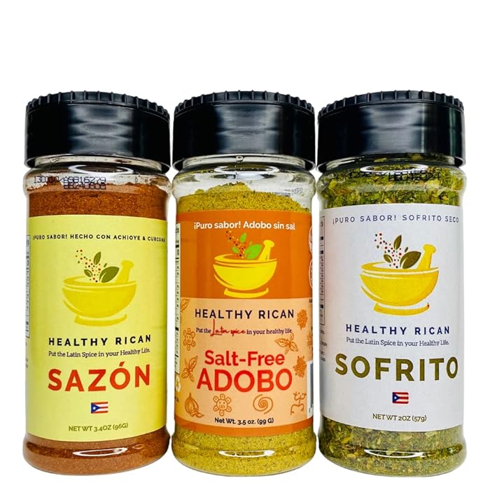 Buy Healthy Rican SaltFree Adobo Sazon Sofrito Herbs Spice Seasoning