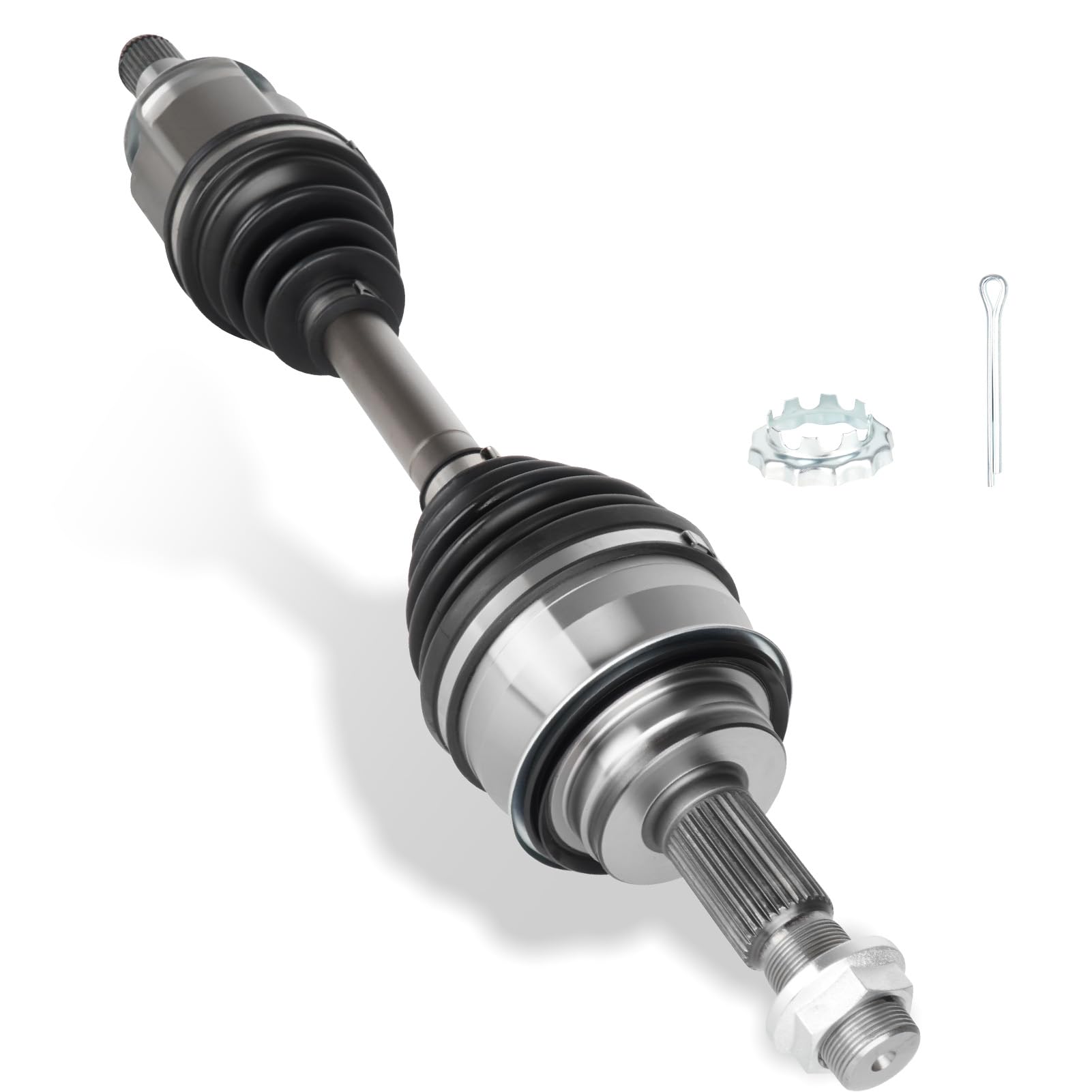 Photo 1 of *Dirty/used* Front CV Axle Shaft Assembly Fits for Toyota 4Runner 2003-2022, for Tacoma 2005-2020, for FJ Cruiser 2007-2014, Fits for Lexus GX460 2010-2022, GX470 2003-2009, Replace for 66-5235, 1pc