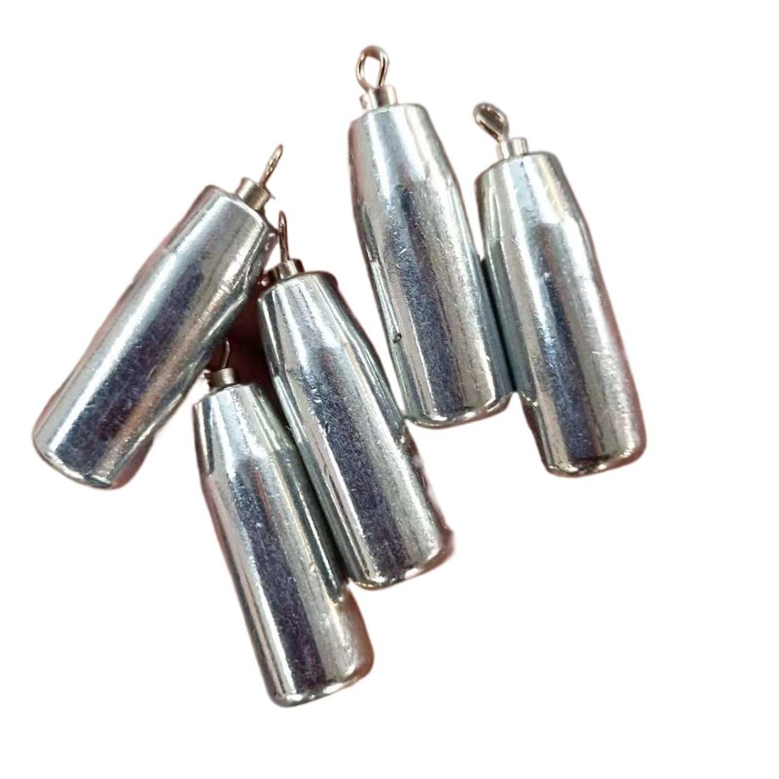 10 Piezas de Plomo for Pesca, plomos sin enganches, for Cebo, for Agua Salada y Dulce