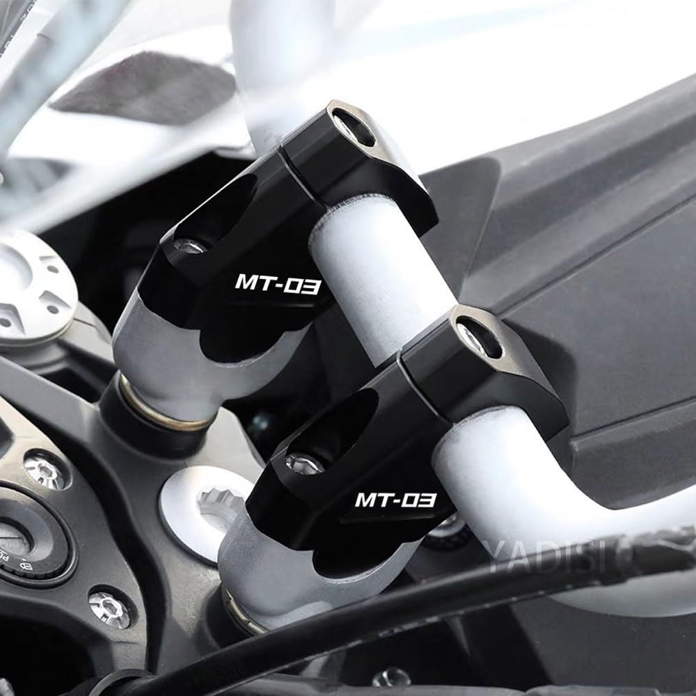 Amazon.co.jp: 22mm For ヤマハ MT03 MT-03 MT 03ハンドルバーライザー