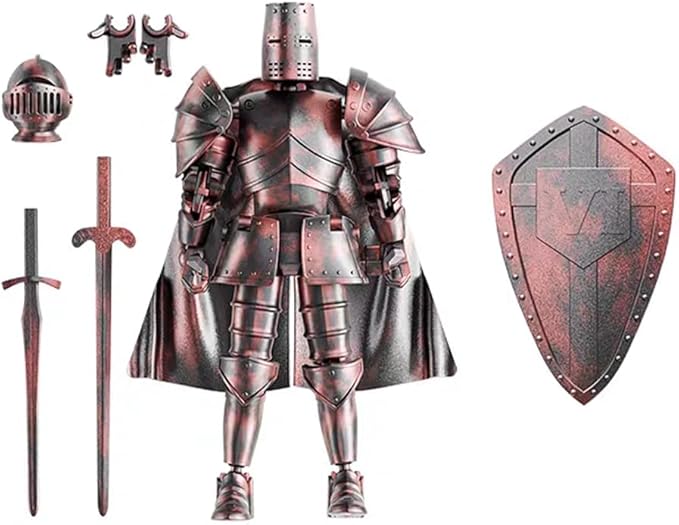 Hideo Kojimas Nachricht über die Matrix-Spiele, die er nicht gemacht hat 6 61lCtYjGOHL. AC SX679 Medieval Action Figures,Knight Armor Action Figure,Multi-Jointed Movable Robot Mannequin T13,Dummy 13 Action Figure(Assembly Required) (C-Red)
