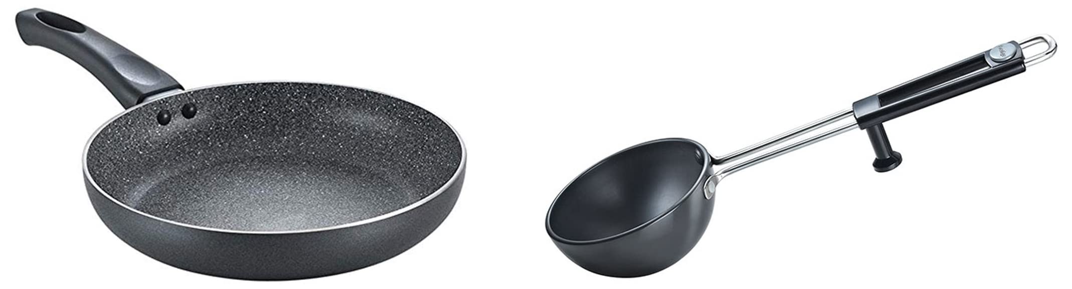 See full amazon price history chart for Prestige Aluminium Omega Deluxe Granite Fry Pan, 28 cm, Black (36306) & Prestige Aluminium Hard Anodised Cookware Tadka Pan, 13cm, Black Prestige Aluminium Omega Deluxe Granite Fry Pan, 28 cm, Black (36306) & Prestige Aluminium Hard Anodised Cookware Tadka Pan, 13cm, Black (B0BB6L7S8Y) Amazon Price History, Amazon Price Tracker