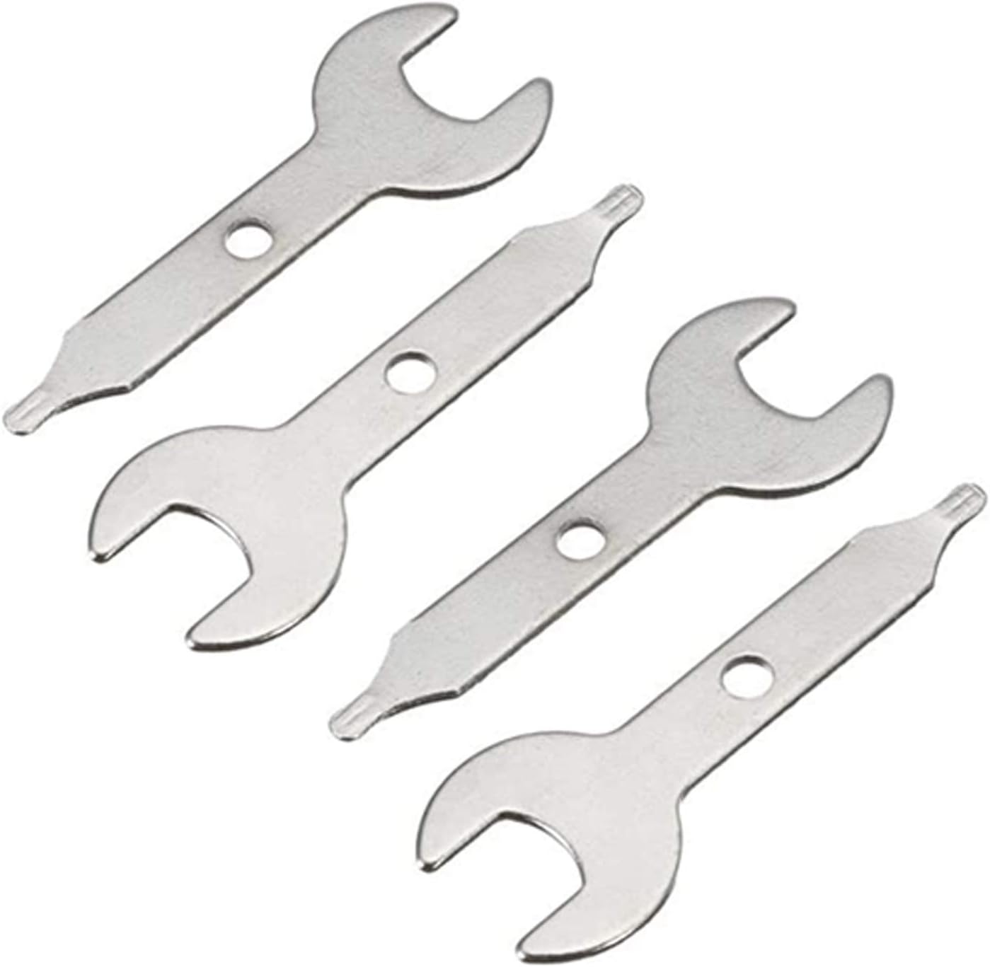 3/8 Inch Open End Wrench 9.5 mm Nut Spanner for Rotary Tool Stainless Steel Collet Wrench Key Compatible with Engraving Machine 4 Pac