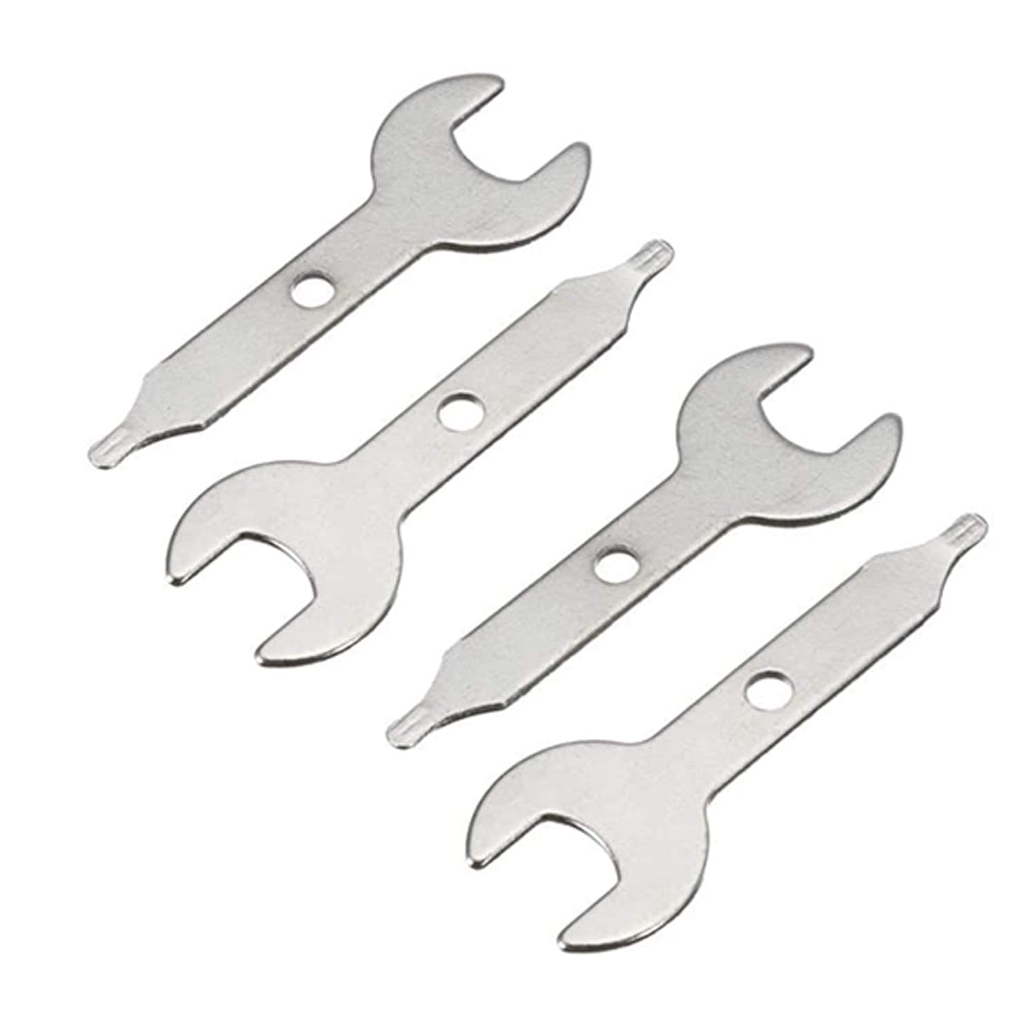 3/8 Inch Open End Wrench 9.5 mm Nut Spanner for Rotary Tool Stainless Steel Collet Wrench Key Compatible with Engraving Machine 4 Pac