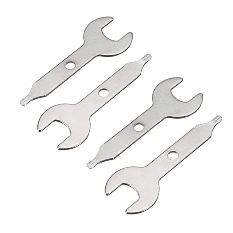 Chave de Boca 3/8 pol. (9,5 mm) para Ferramenta Rotativa em Aço Inoxidável MauSong, 55 mm, Kit com 4 peças