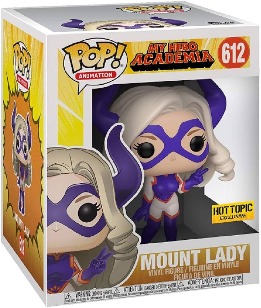 Amazon.co.jp: Funko Pop!マイヒーローアカデミア マウントレディー 6