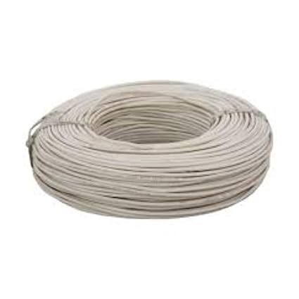 Generic 1Sqmm Wire 90M Coil (White)